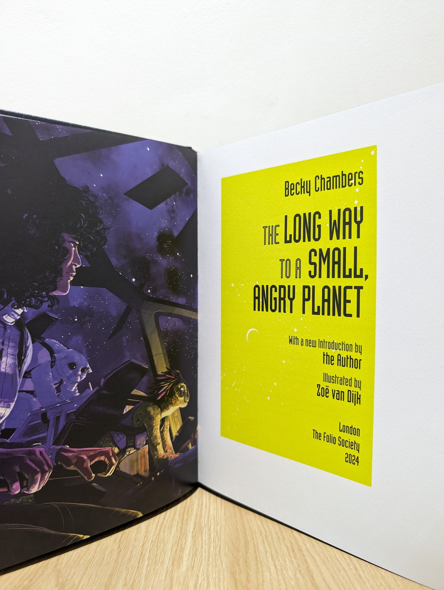 The Long Way to a Small, Angry Planet (Folio Limited Signed Edition)