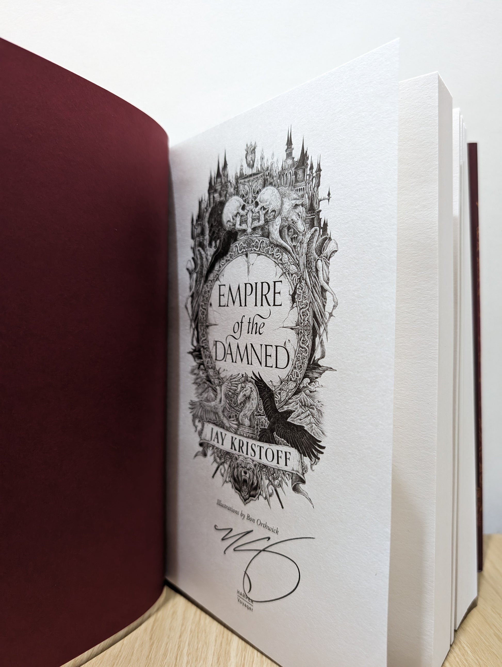 Empire of the Damned (Empire of the Vampire Book 2) (Signed First Edition)