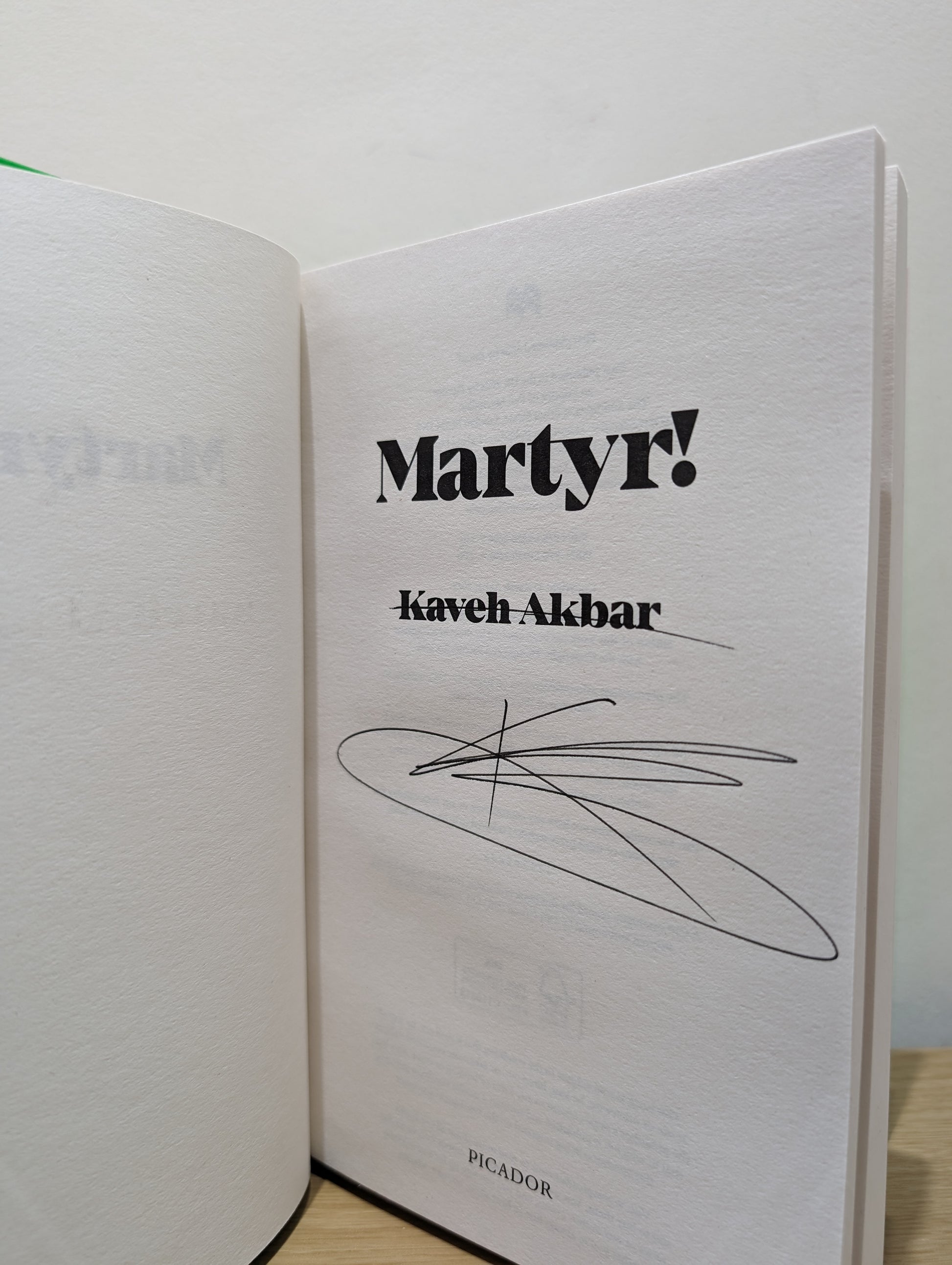 Martyr!: A TIME Most Anticipated Book of 2024 (Signed First Edition)