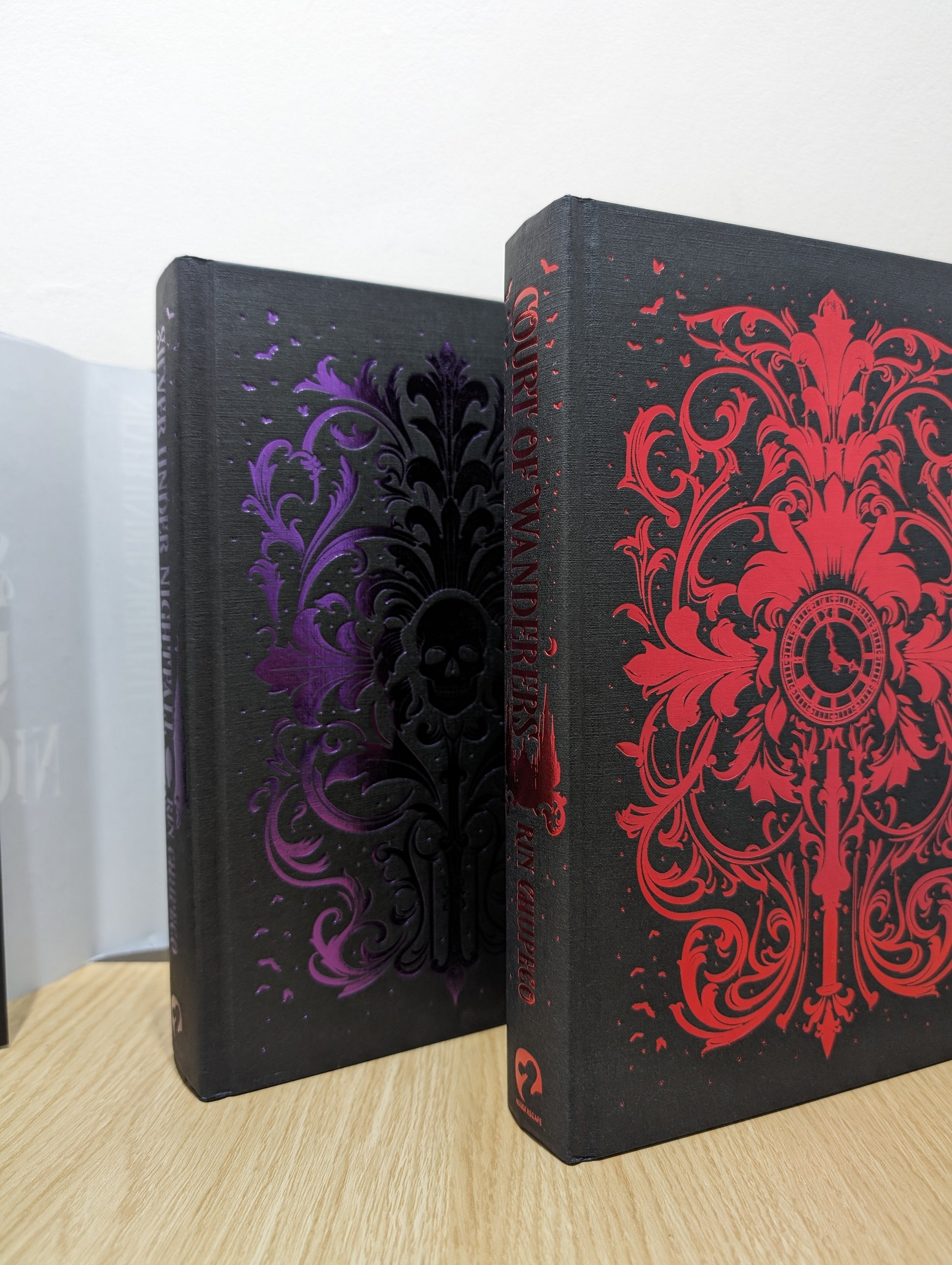 Reaper Series 1-2: Silver Under Nightfall; Court of Wanderers (Signed Set with sprayed edges)