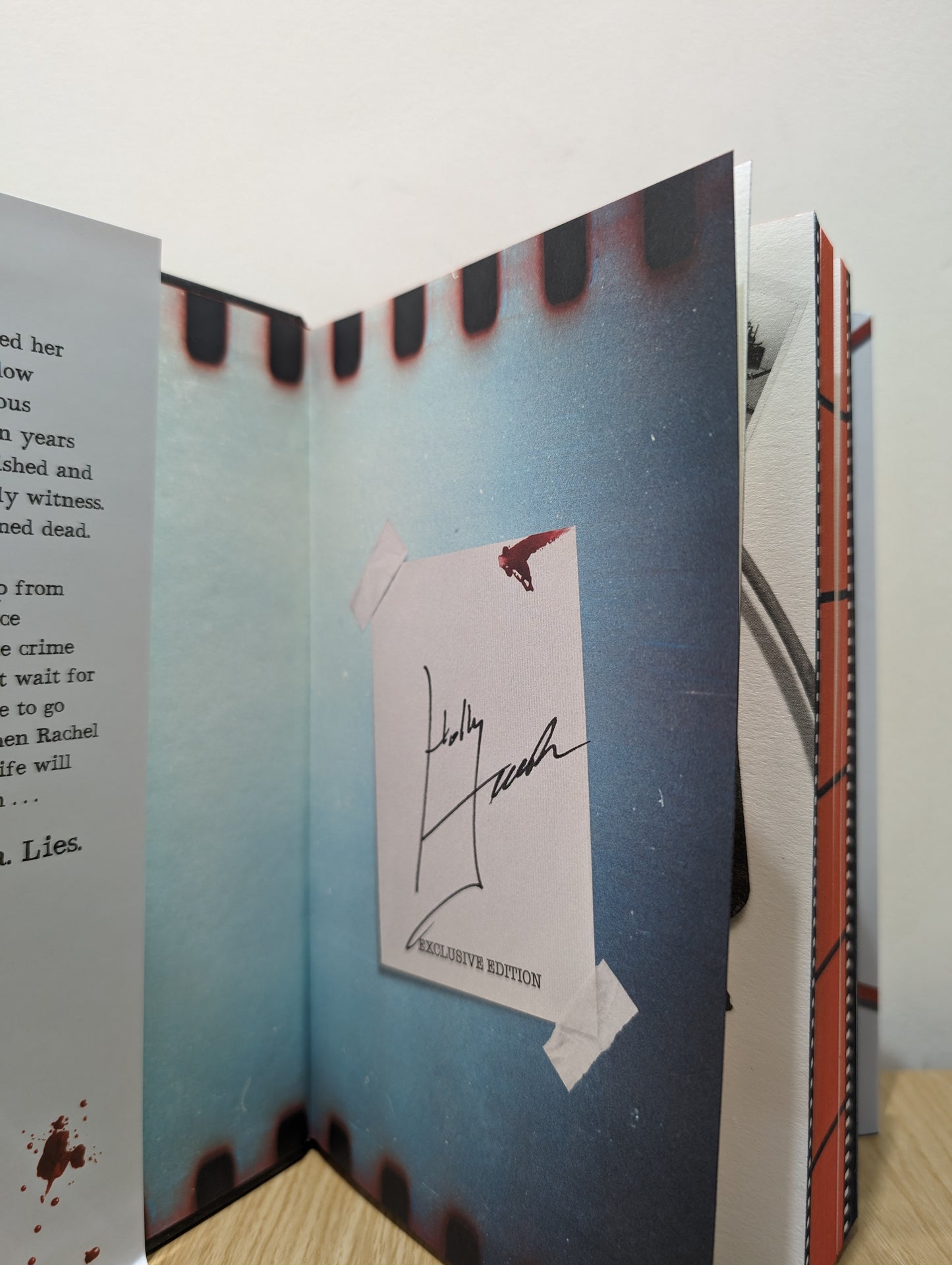 The Reappearance of Rachel Price (Signed First Edition with red sprayed edges)