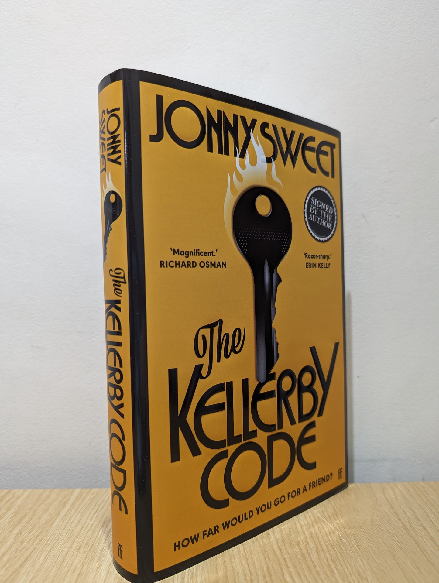 The Kellerby Code: 'Magnificent.' Richard Osman (Signed First Edition)