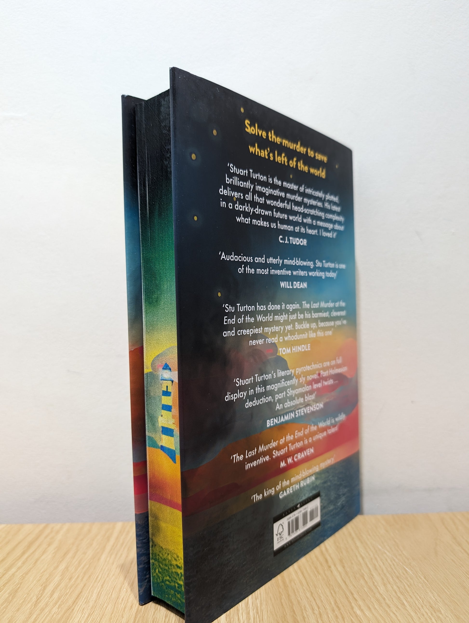 The Last Murder at the End of the World: The dazzling new high concept murder mystery from the author of the million copy selling, The Seven Deaths of Evelyn Hardcastle (Signed First Edition with sprayed edges)