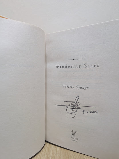 Wandering Stars (Signed Dated First Edition)