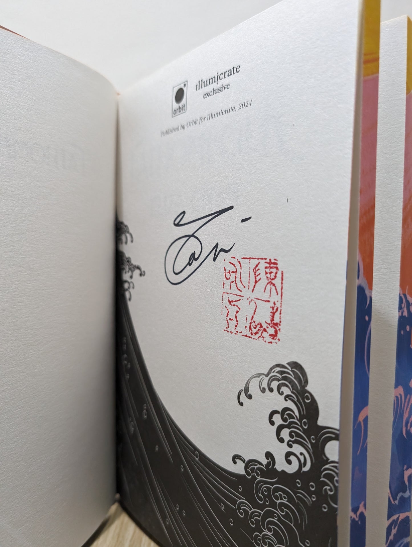 Fathomfolk (Signed First Edition with sprayed edges)