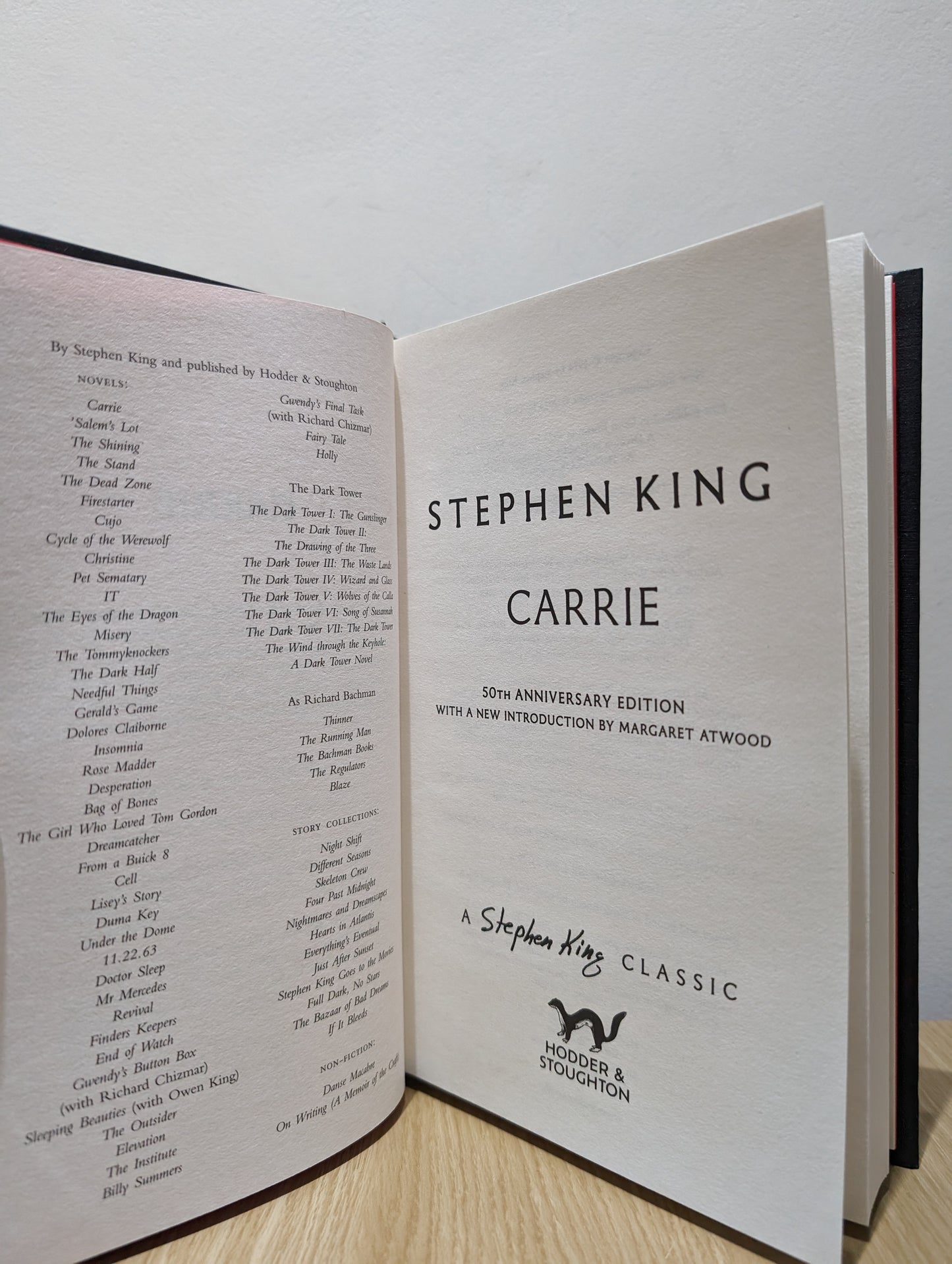 Carrie: 50th Anniversary Edition (First Printing)