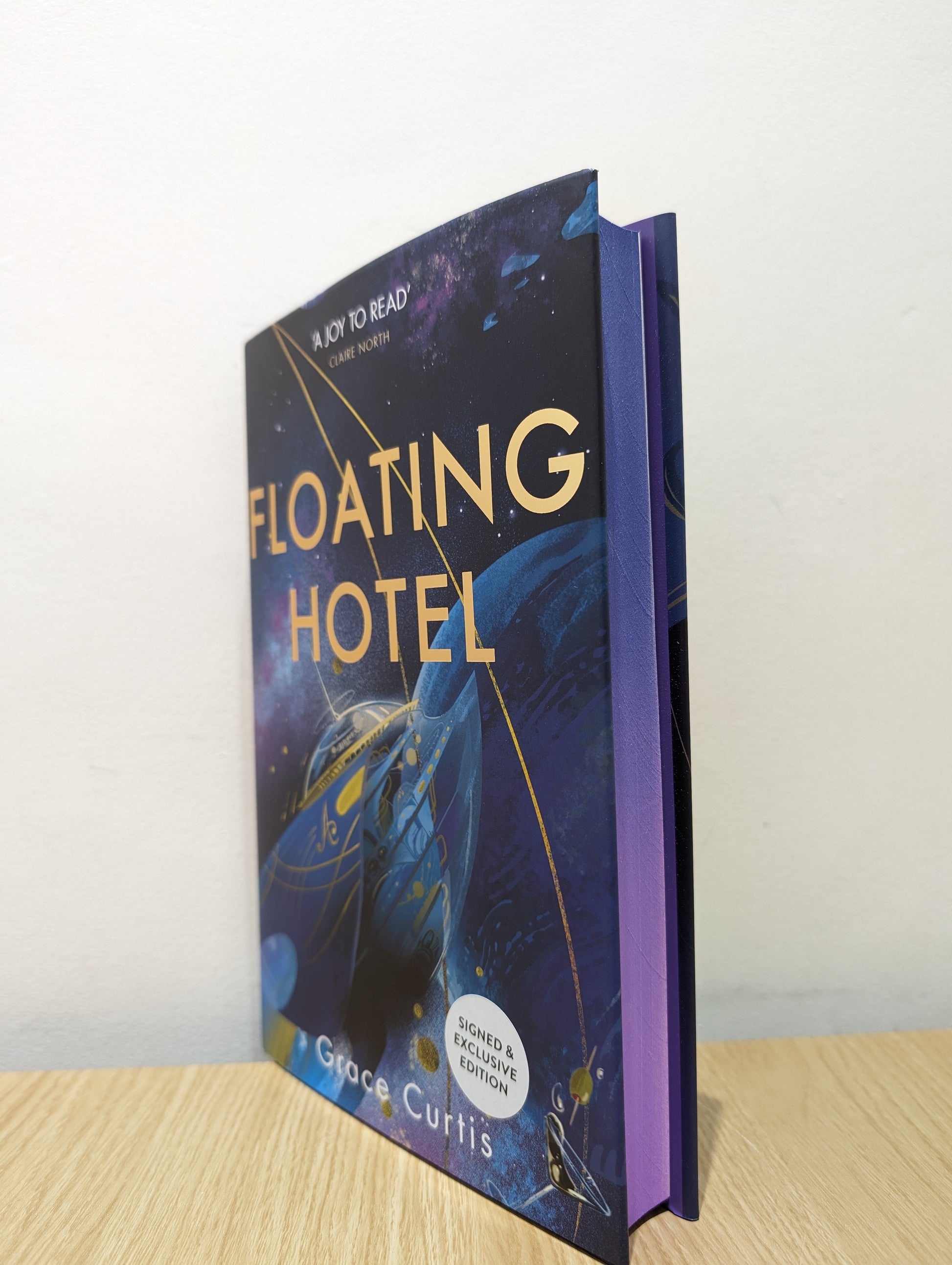 Floating Hotel: from author of Frontier (Signed First Edition with sprayed edges)