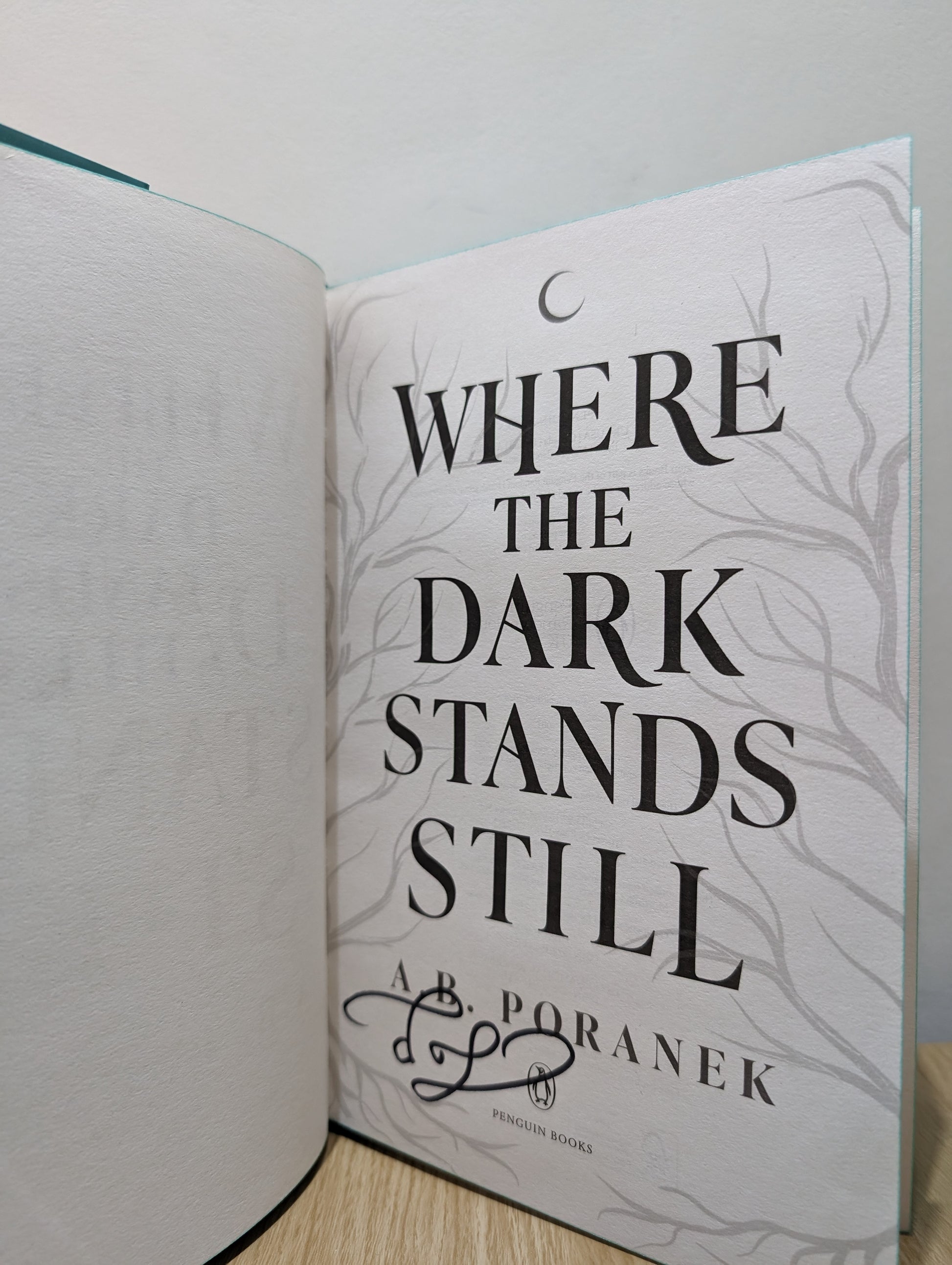 Where the Dark Stands Still (Signed First Edition with sprayed edges)