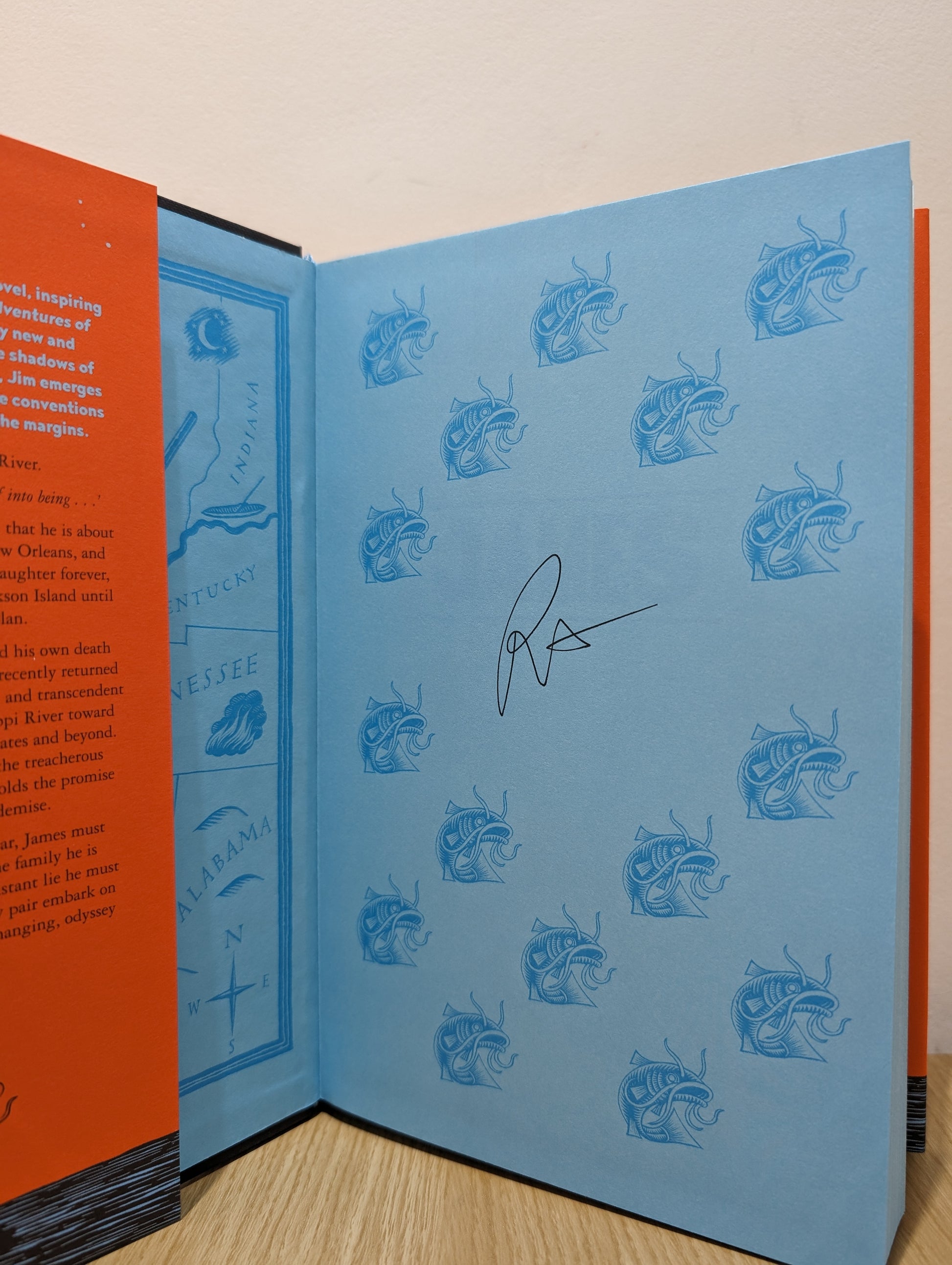 James: A Novel (Signed First Edition with sprayed edges)