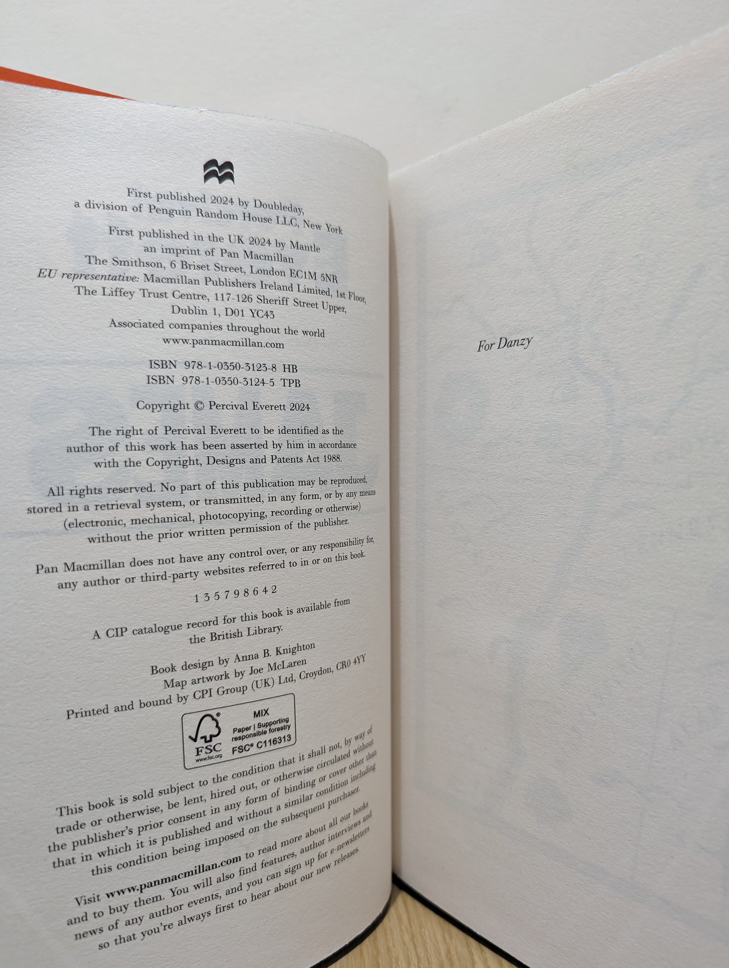 James: A Novel (Signed First Edition with sprayed edges)