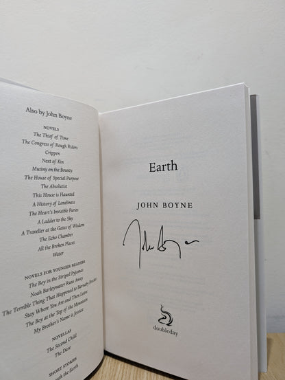 Earth: from the author of The Heart's Invisible Furies (Signed First Edition)