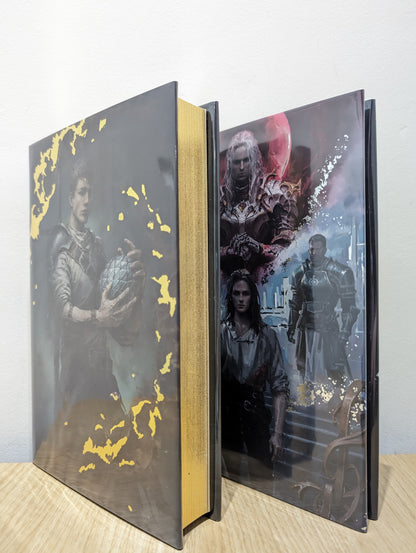 Of Blood and Fire; The Fall (The Bound and The Broken) (Signed Numbered Special Edition with gold edges)