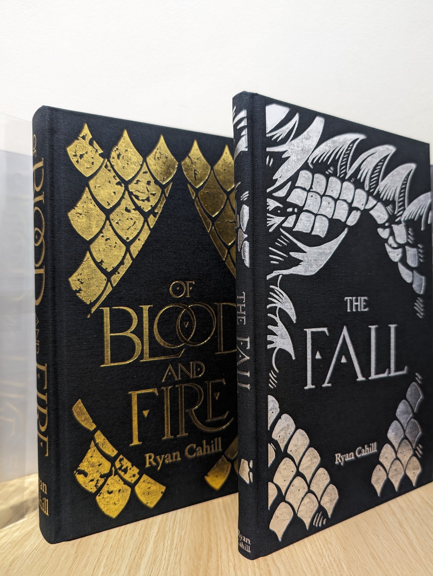 Of Blood and Fire; The Fall (The Bound and The Broken) (Signed Numbered Special Edition with gold edges)