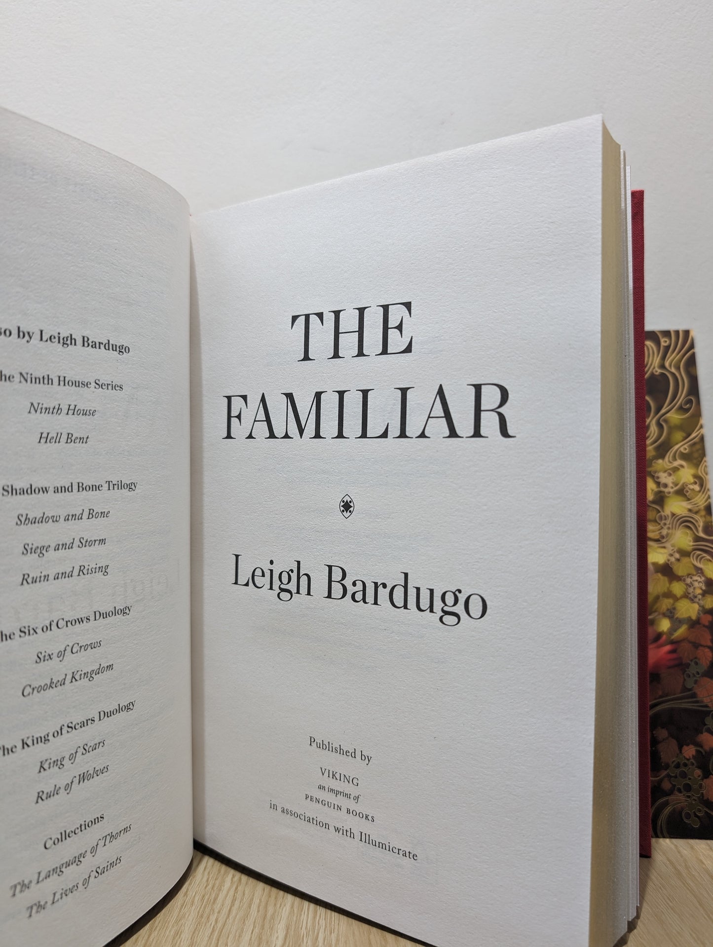 The Familiar (First Edition with gold edges)