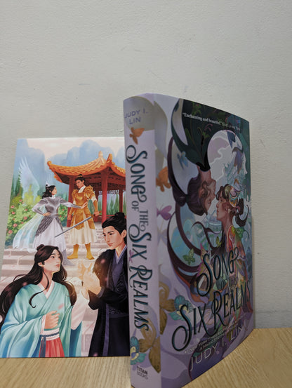 Song of the Six Realms (Signed First Edition with art card)