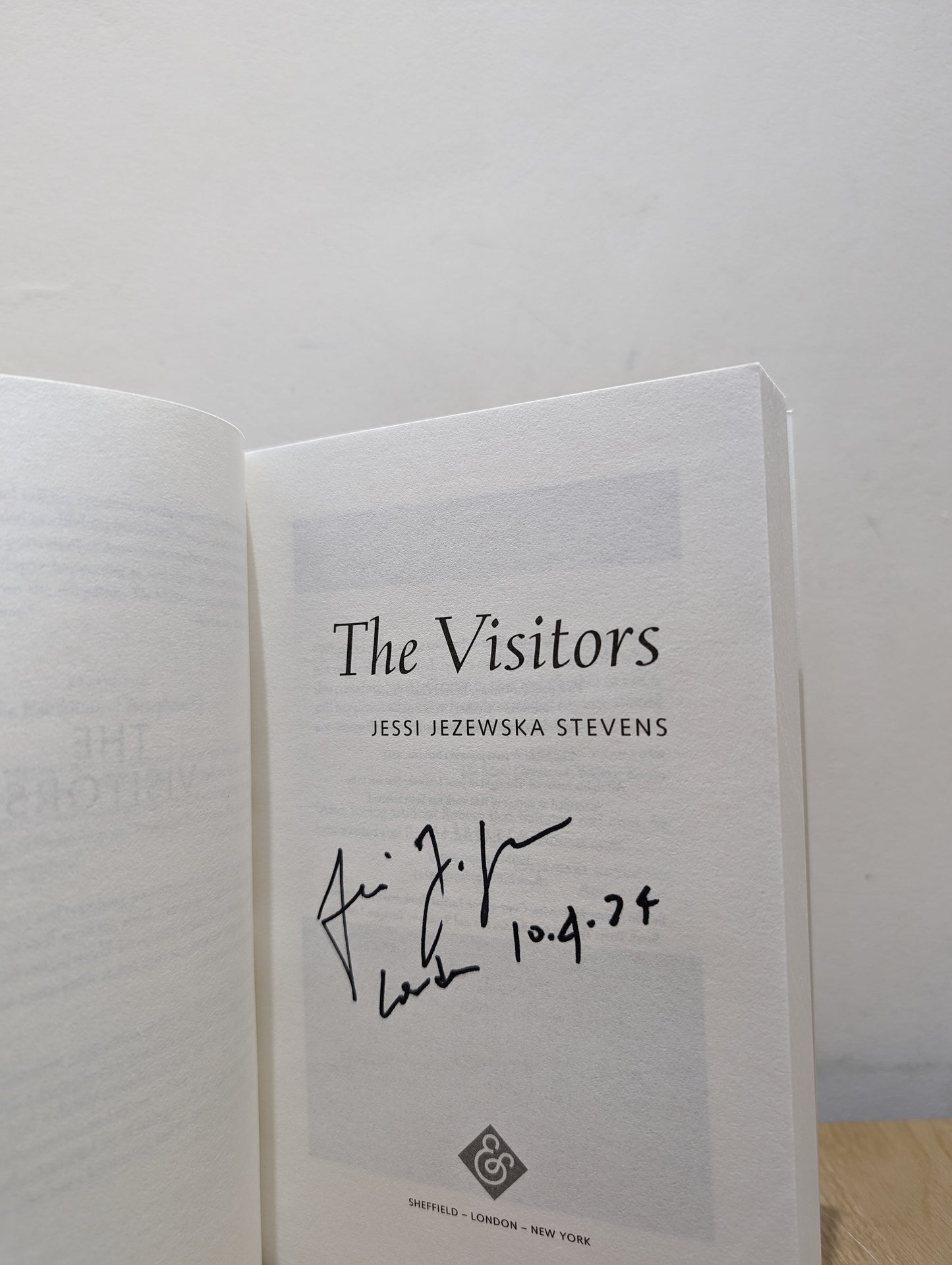 The Visitors (Signed First Edition)