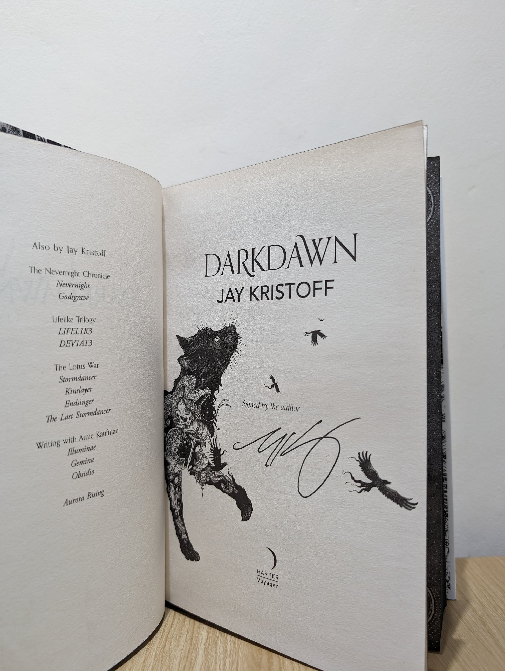 Darkdawn: The Nevernight Chronicle Book 3 (Signed First Edition with sprayed edges)