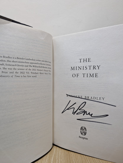 The Ministry of Time: One of the Observer's Debut Novels of 2024 (Signed First Edition)