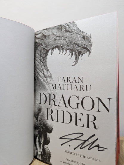 Dragon Rider (Signed First Edition with sprayed dragon edges)