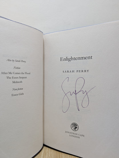 Enlightenment: From the author of The Essex Serpent (Signed First Edition with sprayed edges)