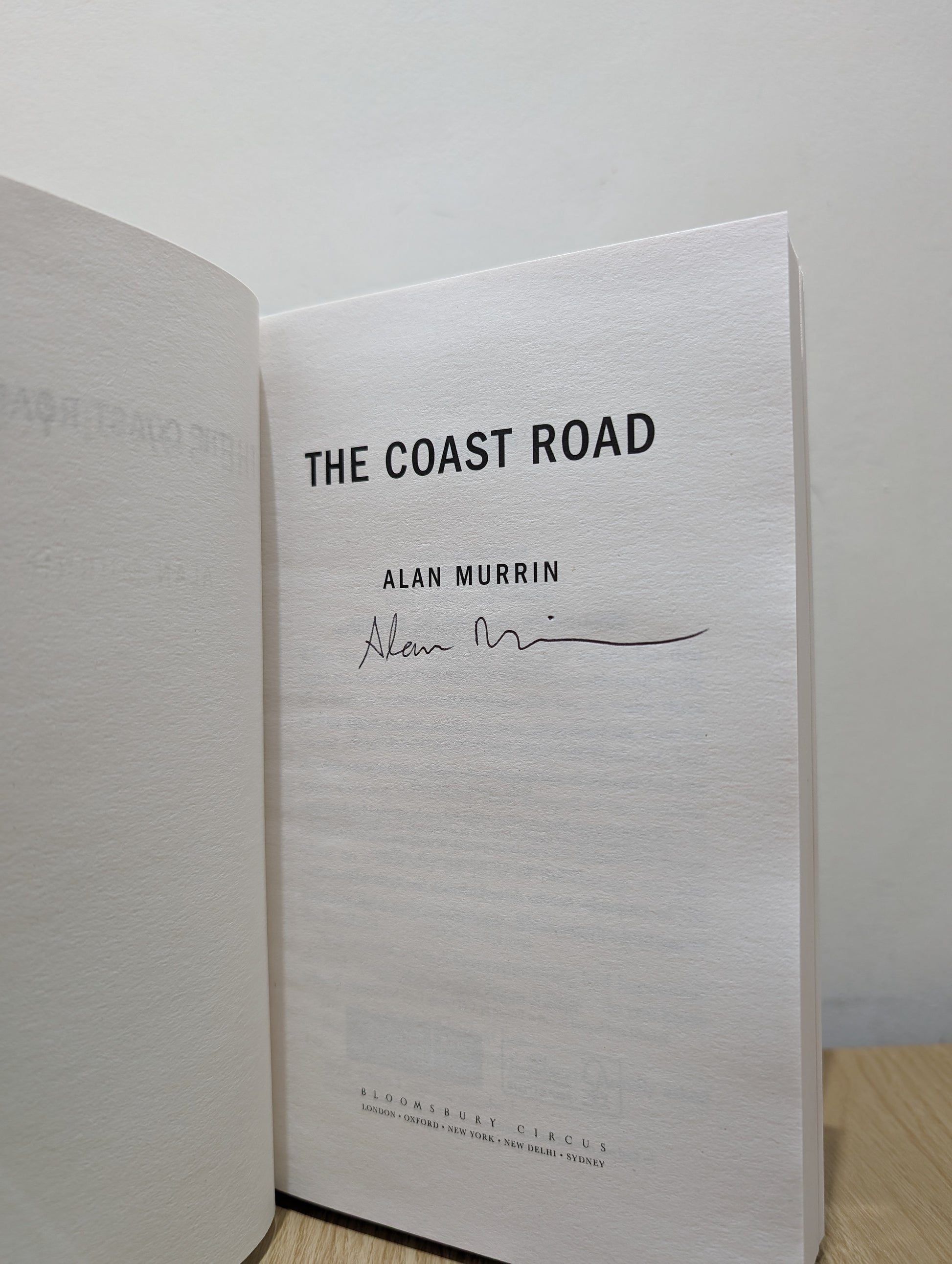 The Coast Road (Signed First Edition)