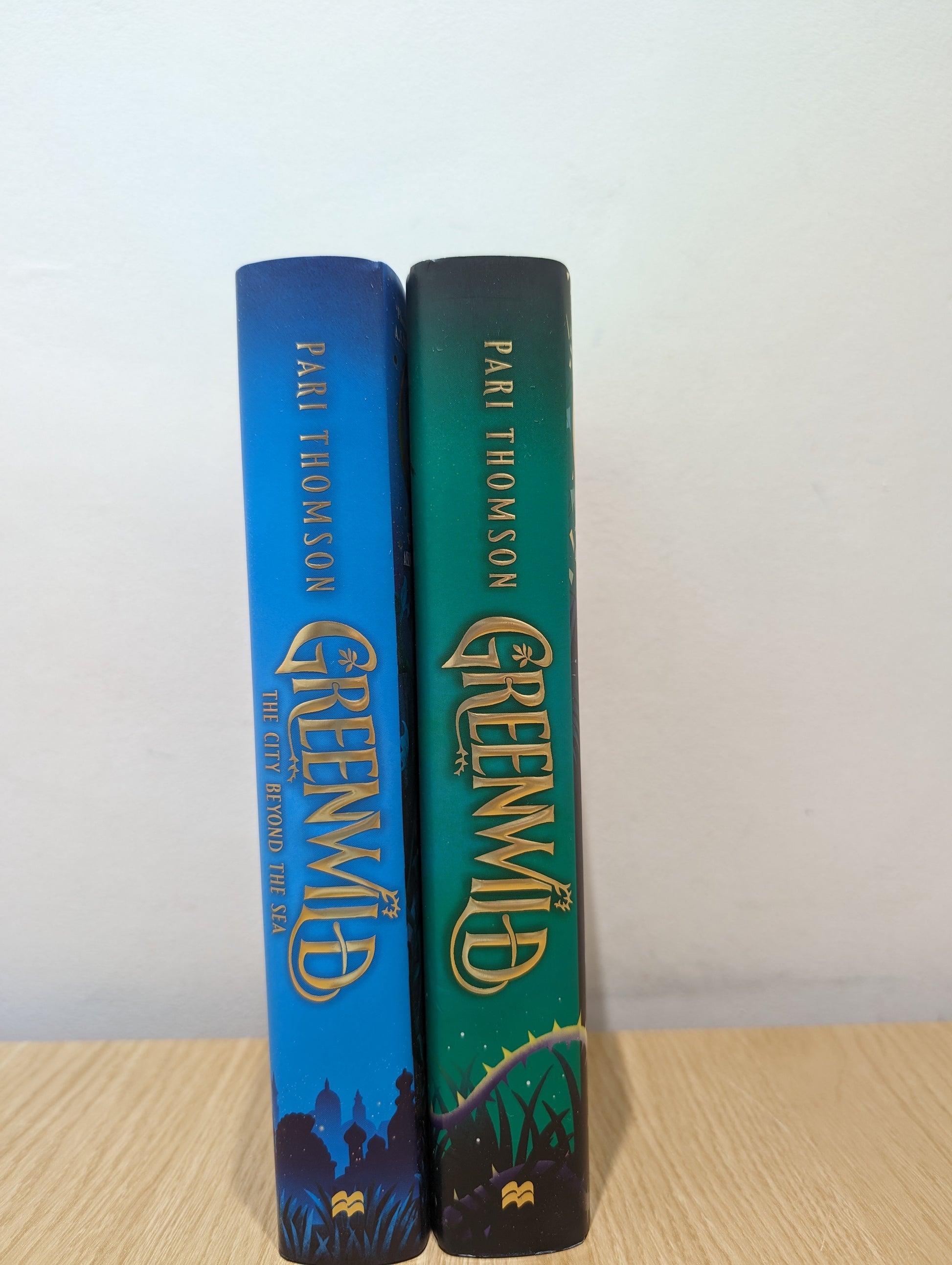 Greenwild 1-2: The World Behind The Door; The City Beyond the Sea (Signed First Edition Set with sprayed edges)