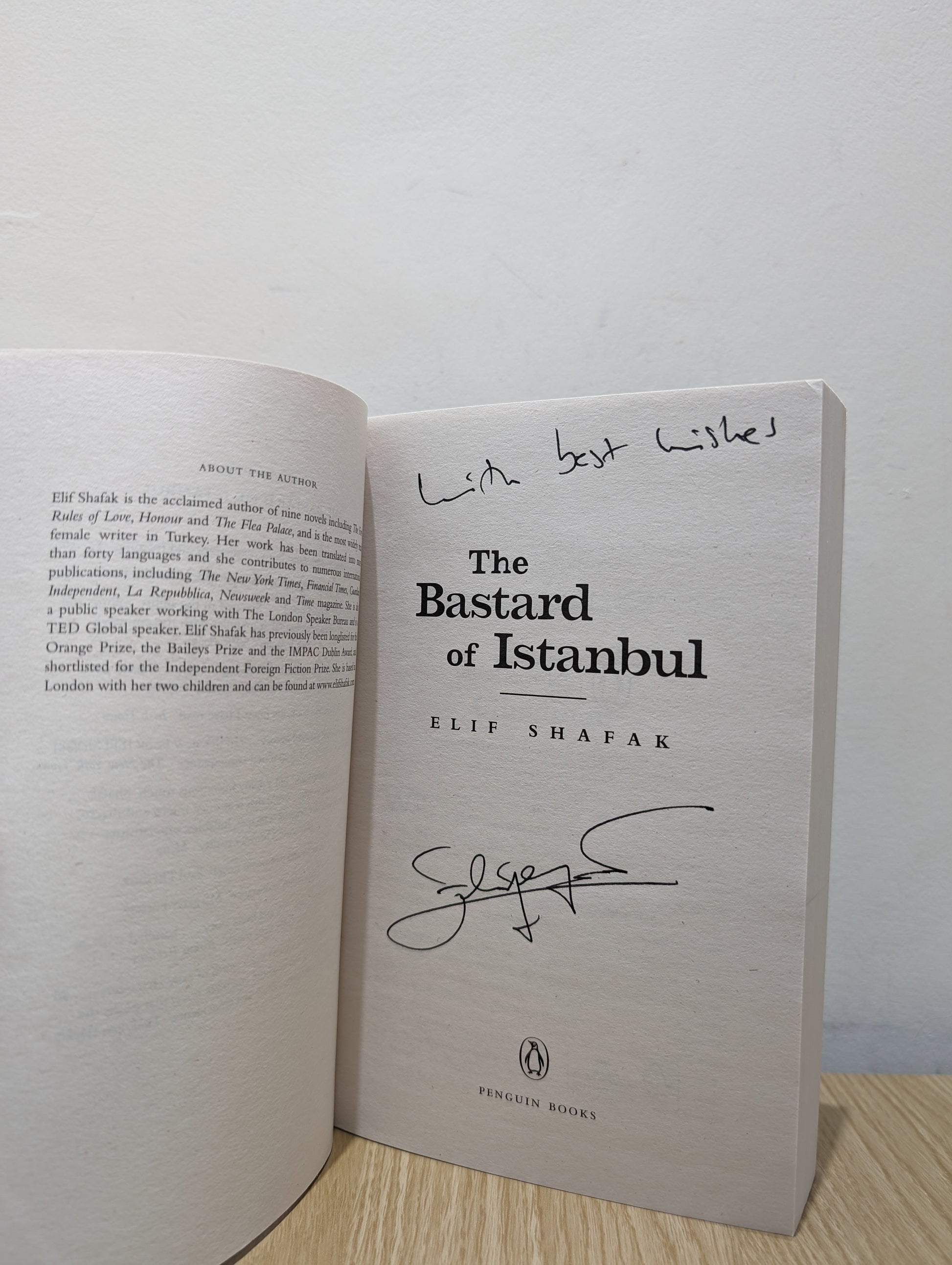 The Bastard of Istanbul (Signed to Title Page)