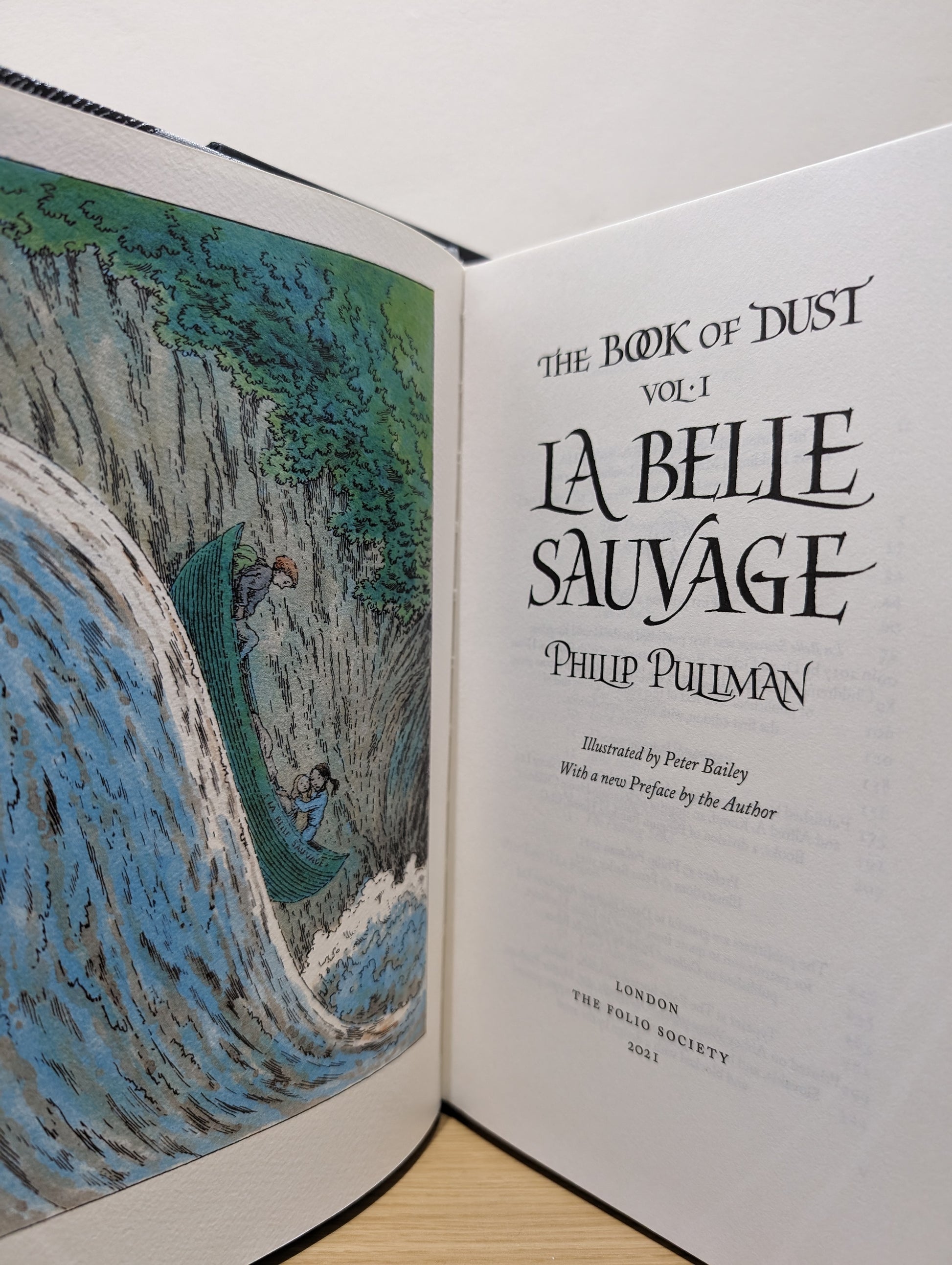 La Belle Sauvage: 'The Book of Dust' - Volume 1 (Folio Slipcase Edition)