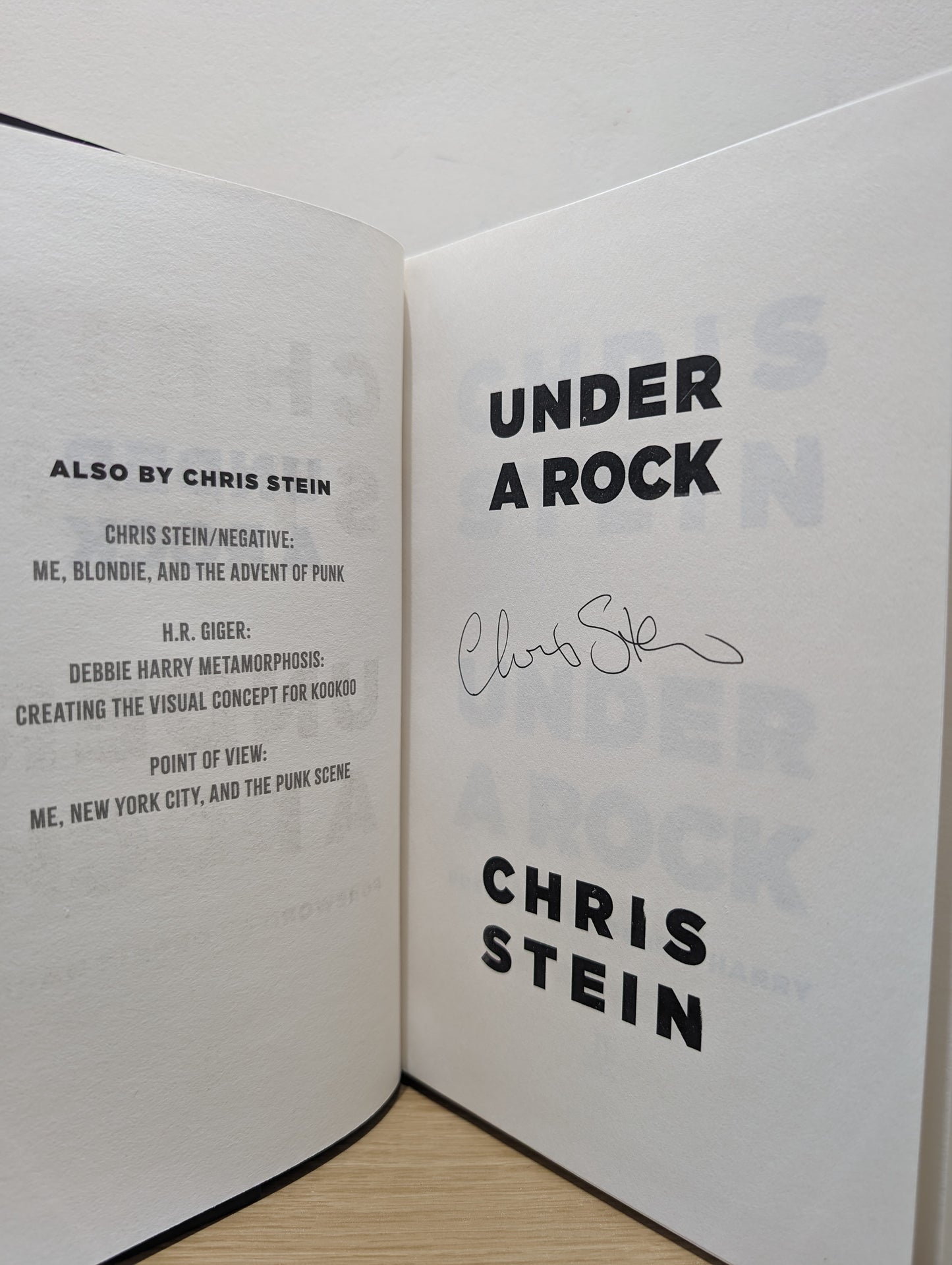 Under A Rock (Signed First Edition)