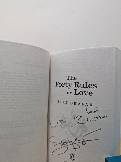 The Forty Rules of Love (Signed Paperback Edition)