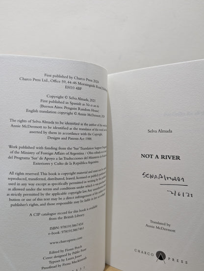 The Wind That Lays Waste; Brickmakers; Not a River (Signed Dated by Author)