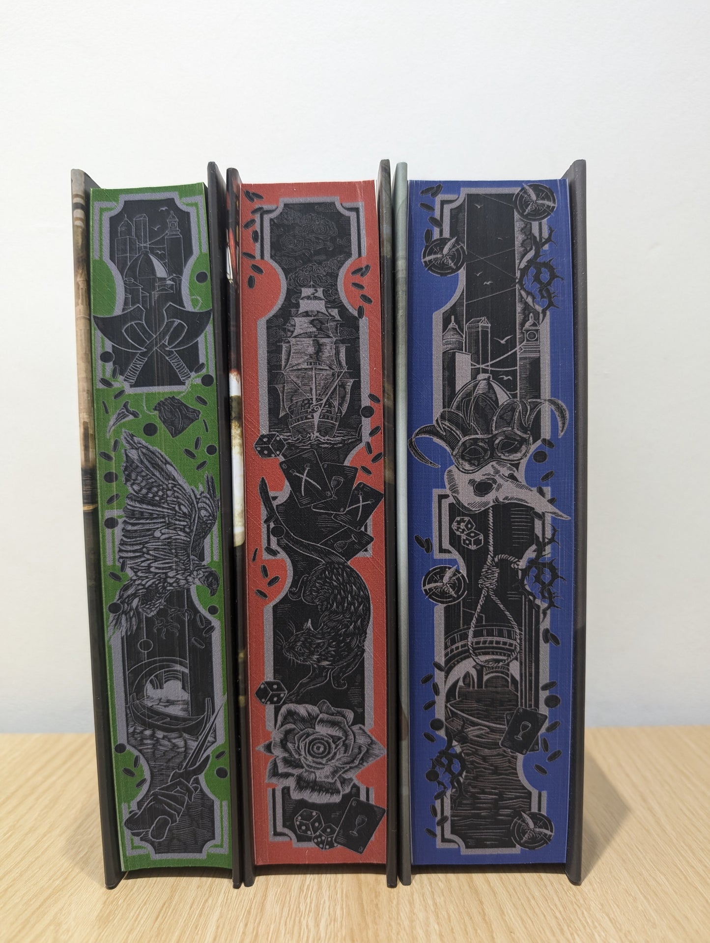 Gentleman Bastard Series: The Lies of Locke Lamora; Red Seas Under Red Skies; The Republic of Thieves (Signed Numbered Edition with sprayed edges)