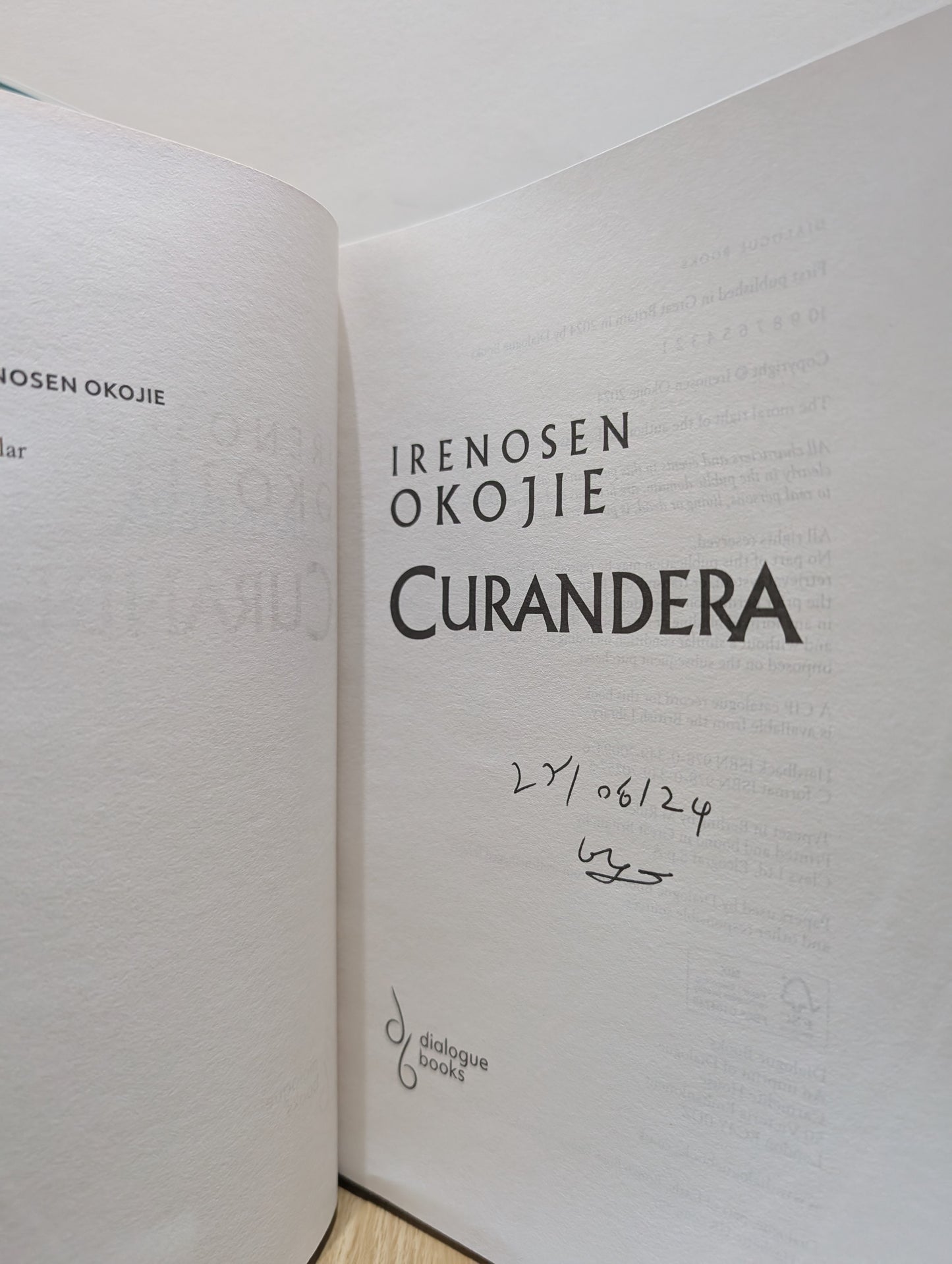 Curandera (Signed First Edition)