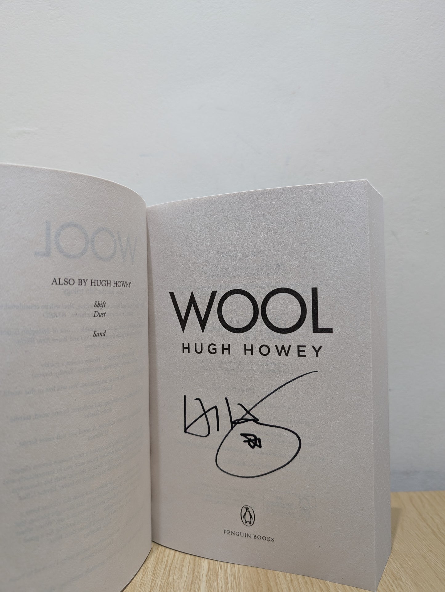 Wool; Shift; Dust (Signed Softcover Set)