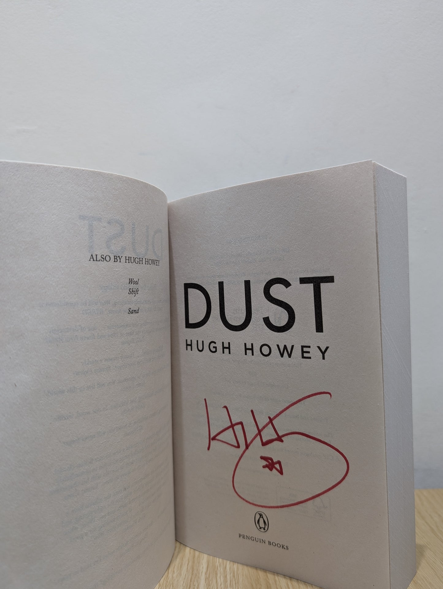 Wool; Shift; Dust (Signed Softcover Set)