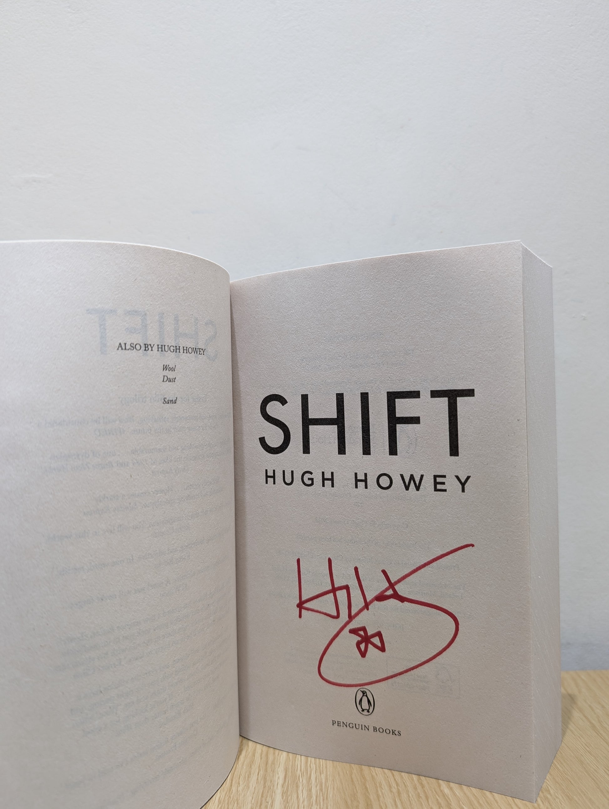 Wool; Shift; Dust (Signed Softcover Set)