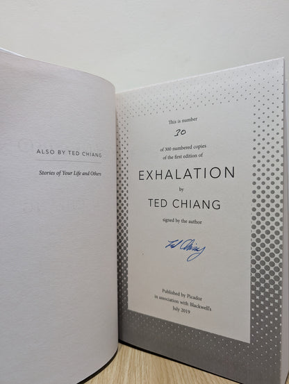 Exhalation (Signed Numbered First Edition)