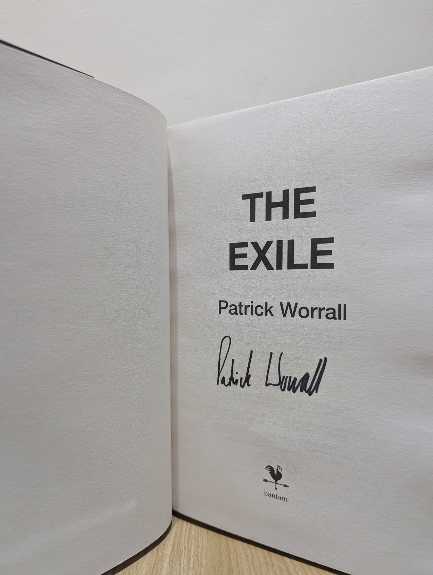 The Exile: From the author of the bestselling THE PARTISAN (Signed First Edition)