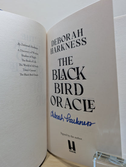 The Black Bird Oracle: The exhilarating new All Souls novel (Signed First Edition with blue board)