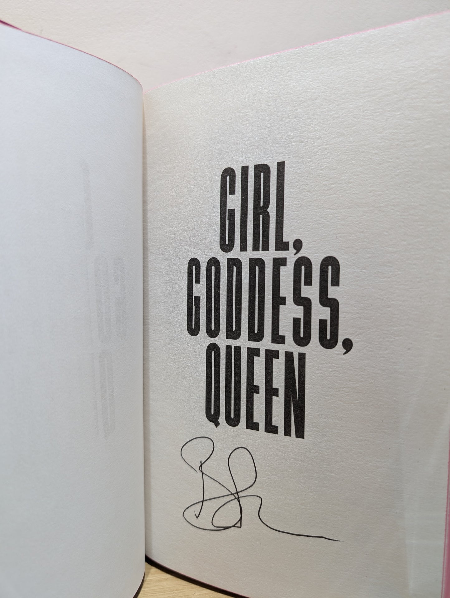 Girl, Goddess, Queen; The End Crowns All  (Signed First Edition Set)