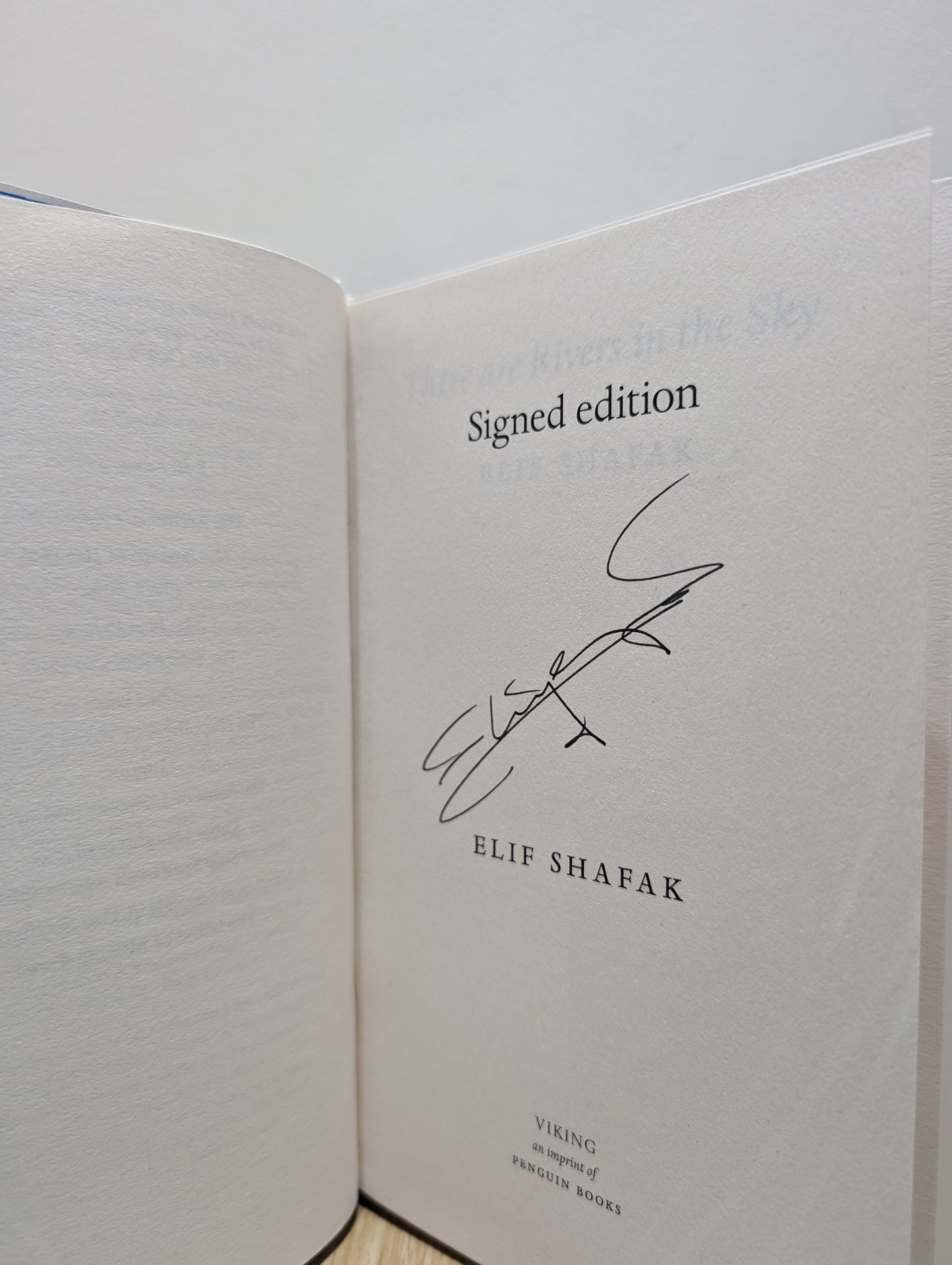 There are Rivers in the Sky (Signed First Edition)