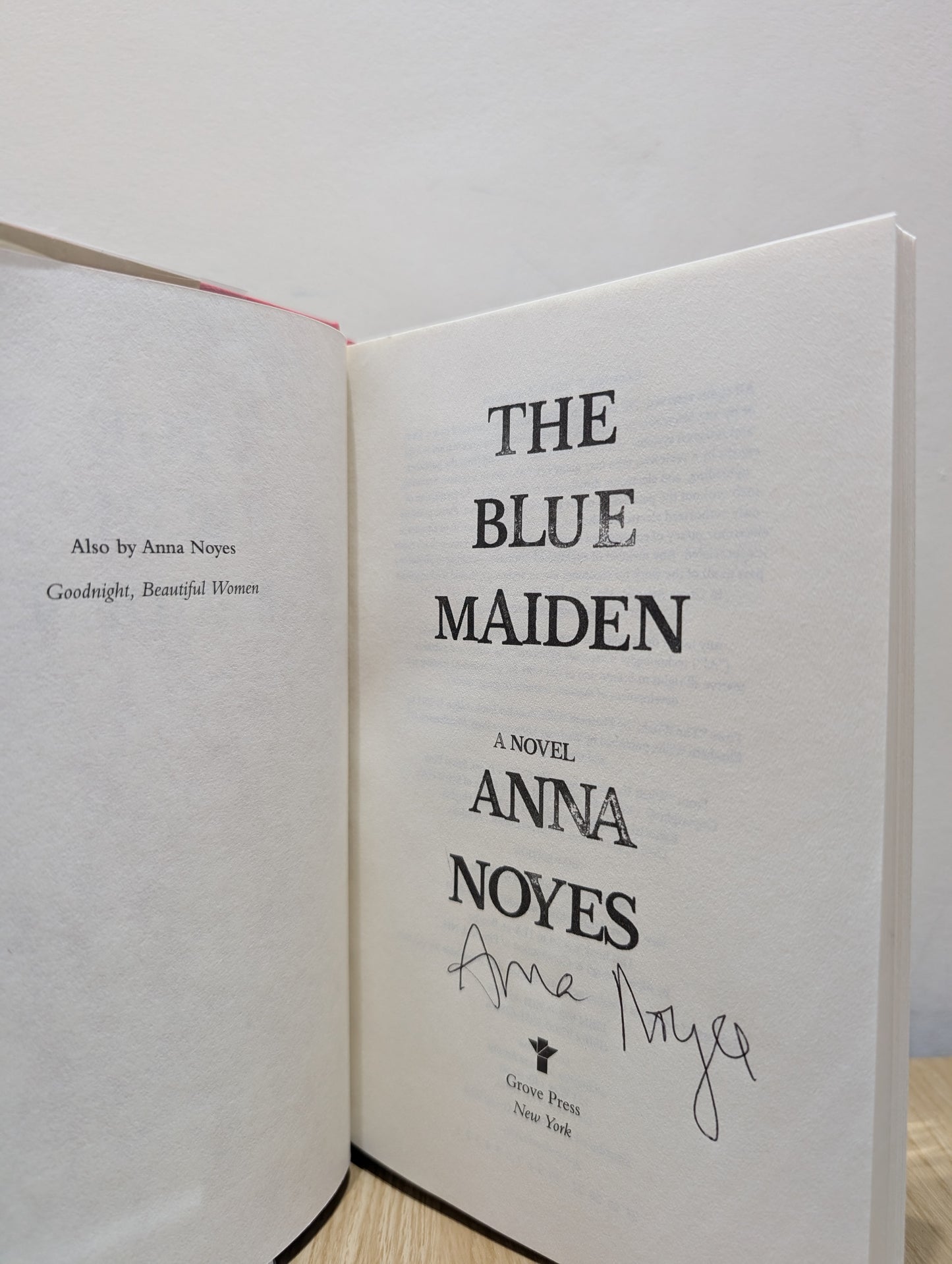 The Blue Maiden (Signed First Edition)