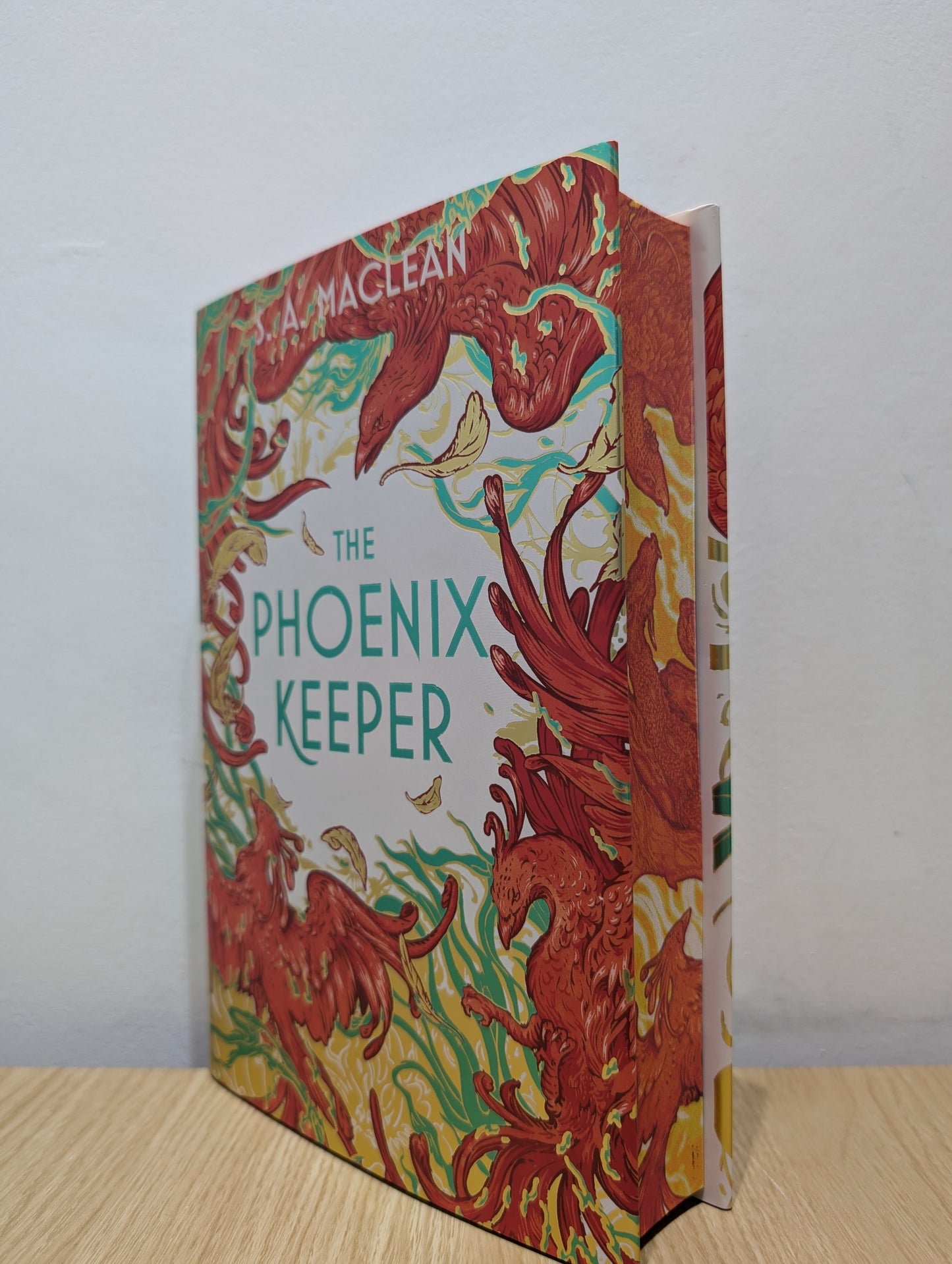 The Phoenix Keeper (Signed First Edition with sprayed edges)