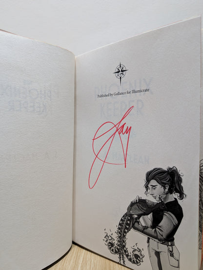 The Phoenix Keeper (Signed First Edition with sprayed edges)