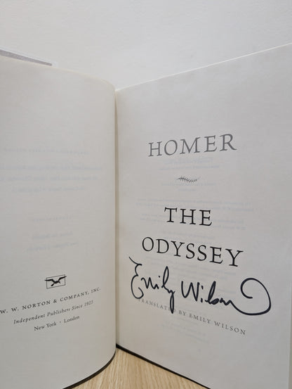 The Odyssey (Signed by translator)