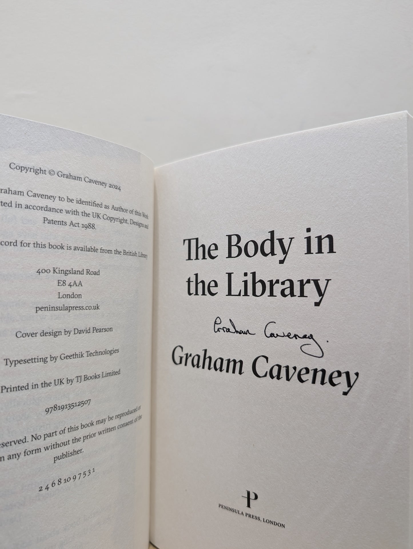 The Body in the Library (Signed First Edition)