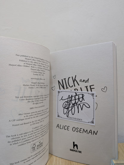 Nick and Charlie: A Heartstopper novella (Signed to Title Page)