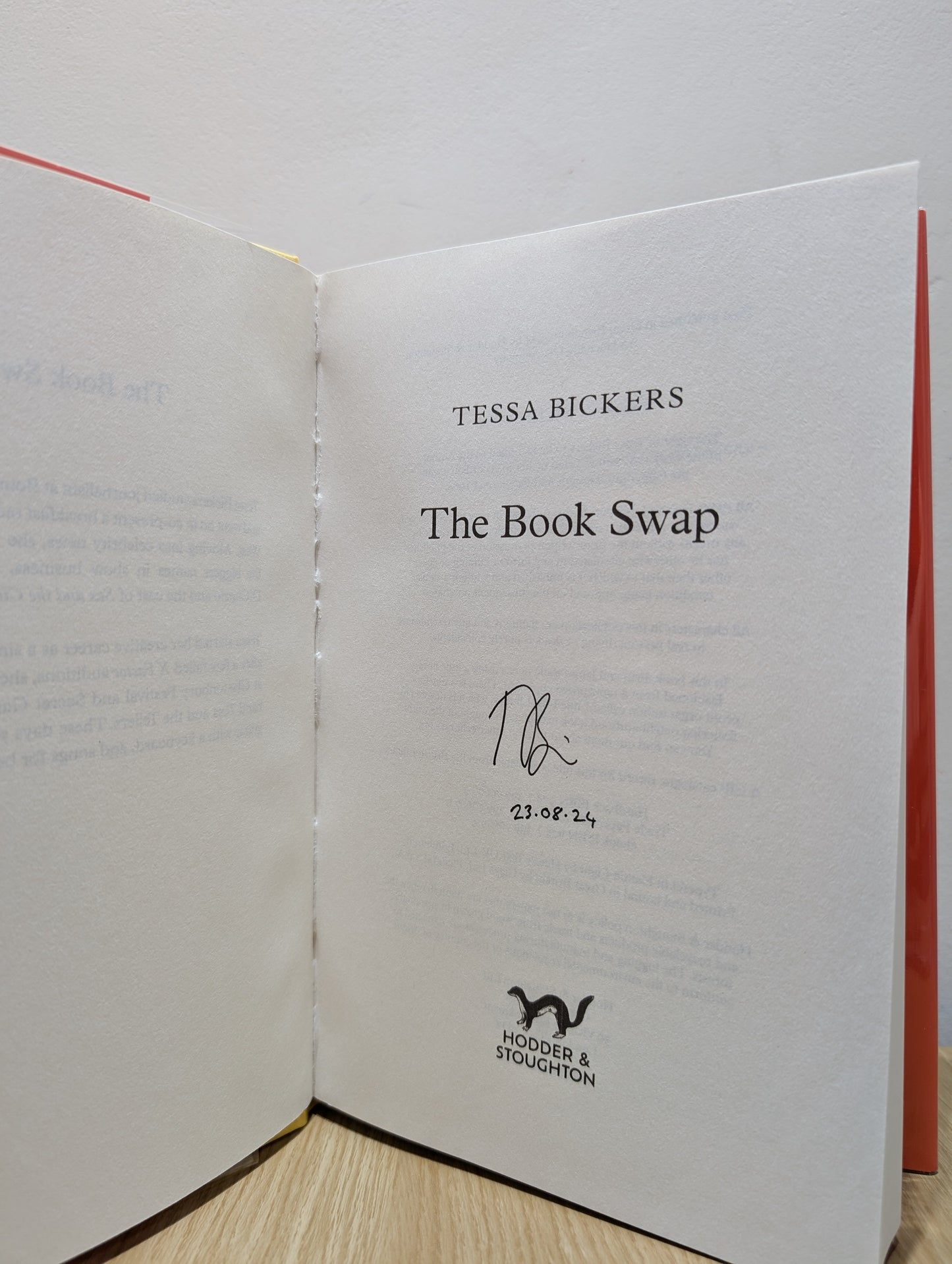 The Book Swap (Signed First Edition)