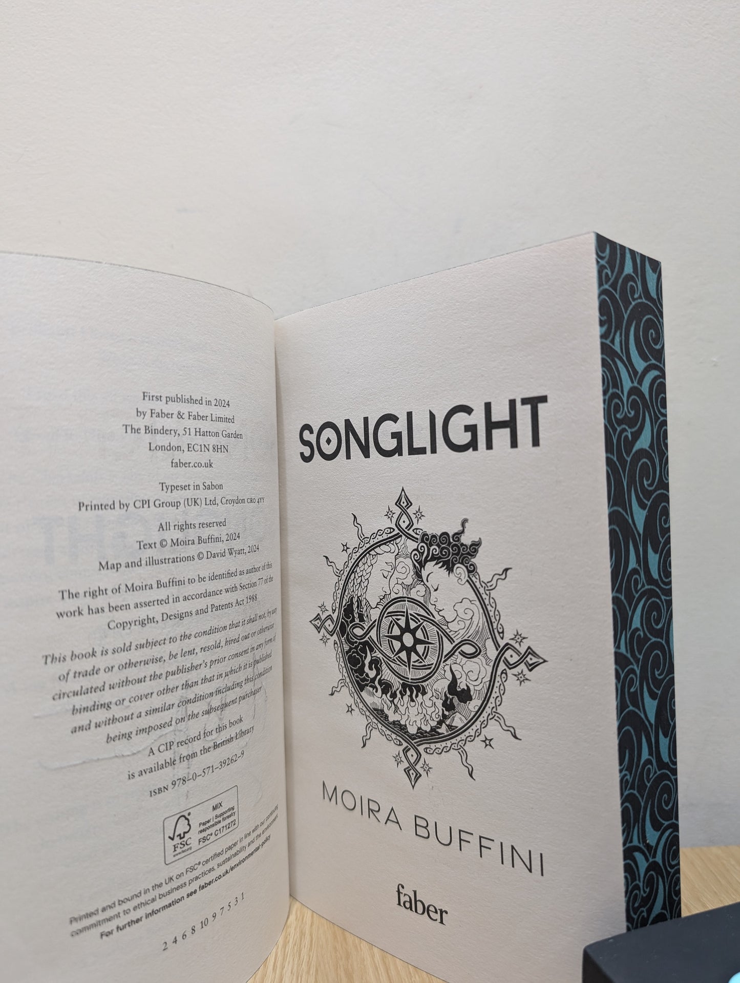 Songlight: The Torch Trilogy 1 (Signed First Edition with sprayed edges)