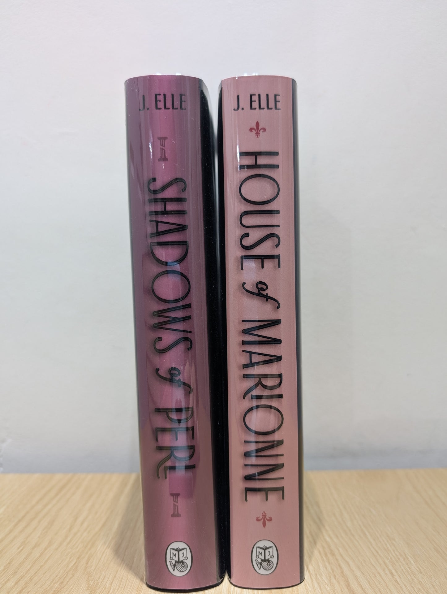 House of Marionne; The Shadow of Perl (Signed First Edition Set  with sprayed edges)